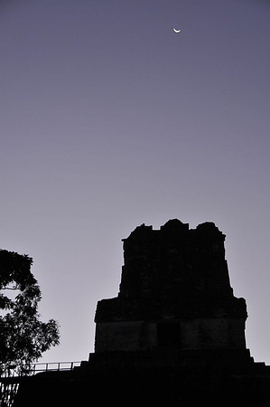 Temple 2 and the moon