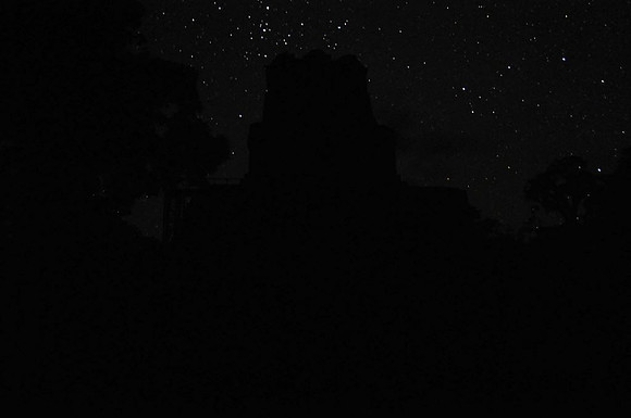 Temple 2 under the stars