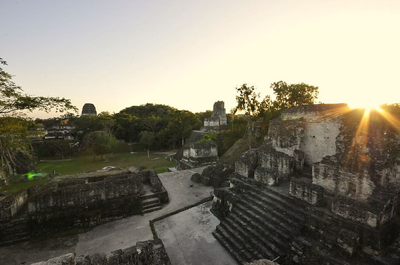 Sunset from the North Acropolis