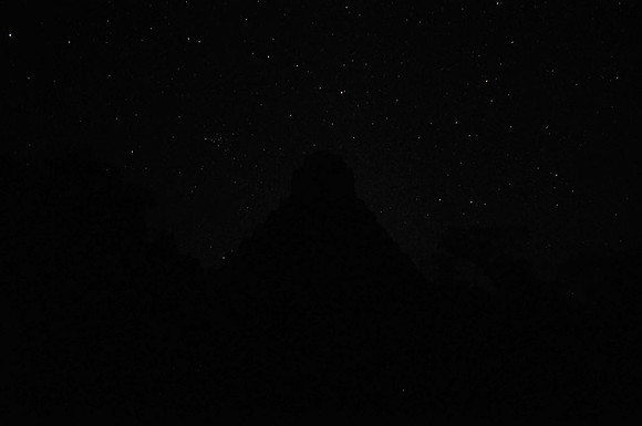 Temple 1 under the stars