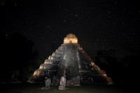 Temple 1 light painted