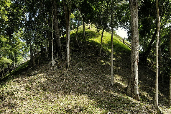 Hided pyramid